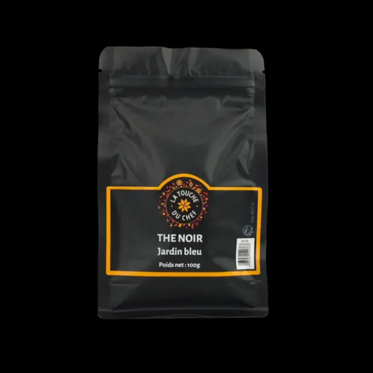 Thé Noir Jardin Bleu 100g La Touche Du Chef
