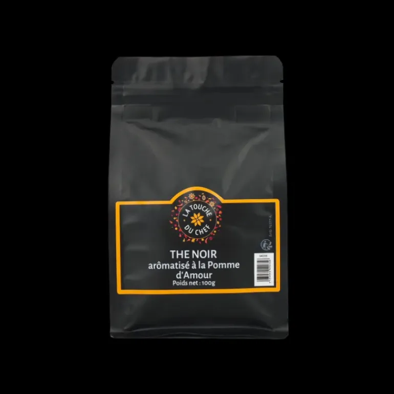 Thé Noir Pomme d'Amour 100g La Touche Du Chef