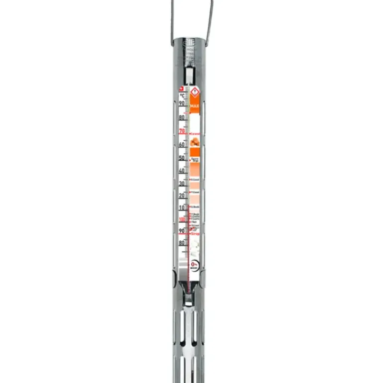 Thermomètre Confiseur 80°C-190°C avec zones de cuisson