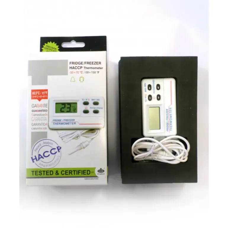 Thermomètre frigo-congélateur digital HACCP -50°C à +70°C