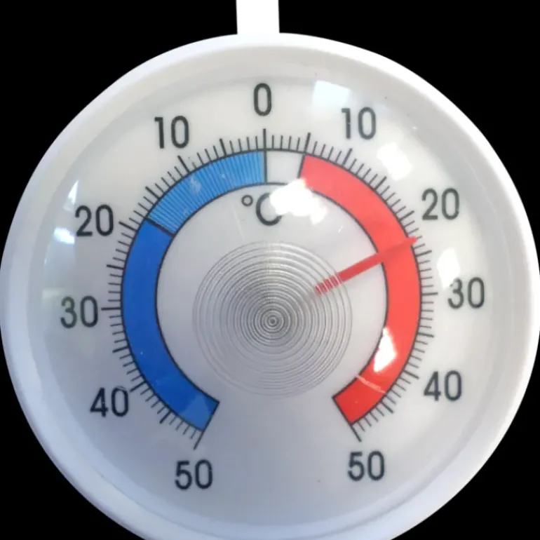 Thermomètre Rond à Cadran –50 à +50°C Alla France