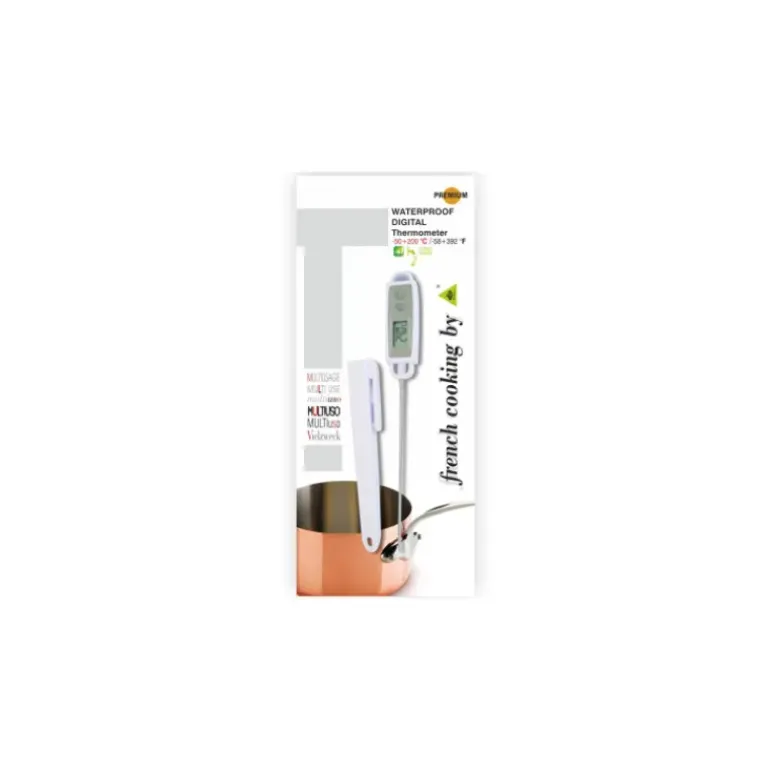 Thermomètre Étanche Digital à Sonde -50 +200°C