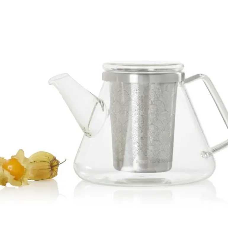 Théière en Verre avec Filtre Inox 1 L Adhoc
