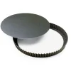 Tourtière Cannelée Fond Mobile 30 cm Gobel