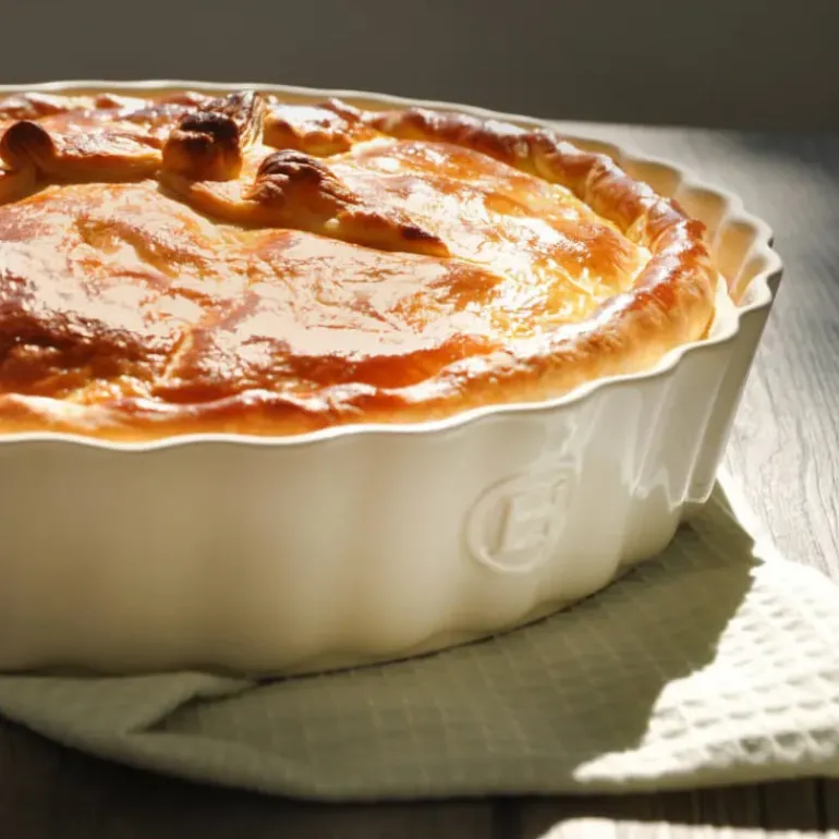 Tourtière Haute en Céramique Ø 24 cm Argile Emile Henry