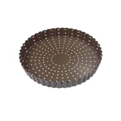 Tourtière perforée Ø 20 cm - anti-adhérent Gobel