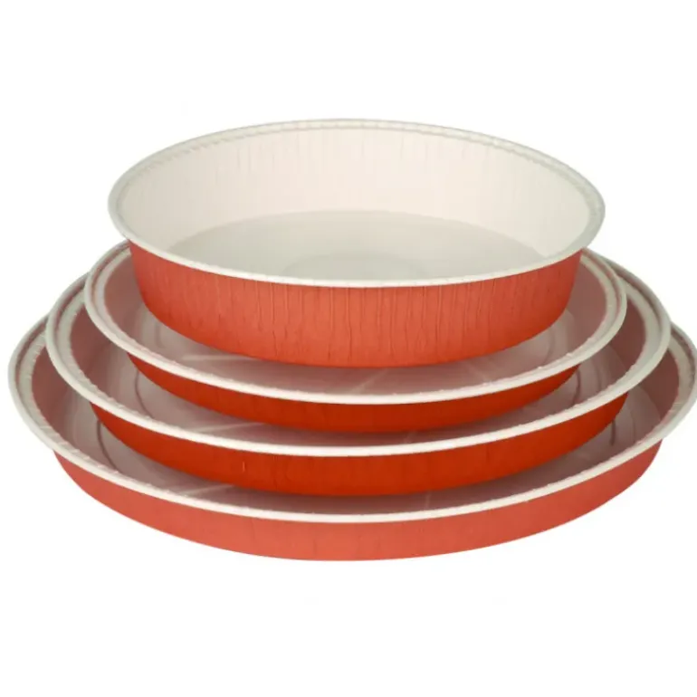 Tourtière Unie en Carton 25 cm x H 2,3 cm Optima (x50)