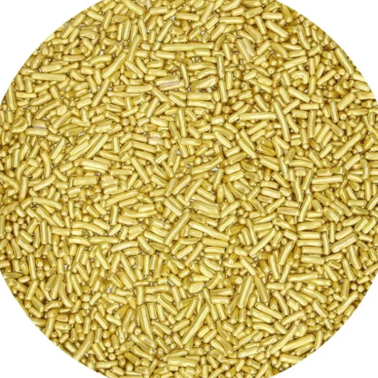 Vermicelles Or Métallique 80g Funcakes