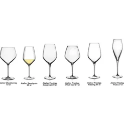 Verre à Vin Blanc Riesling/Tocai 44 cl (x6) Luigi Bormioli ATELIER