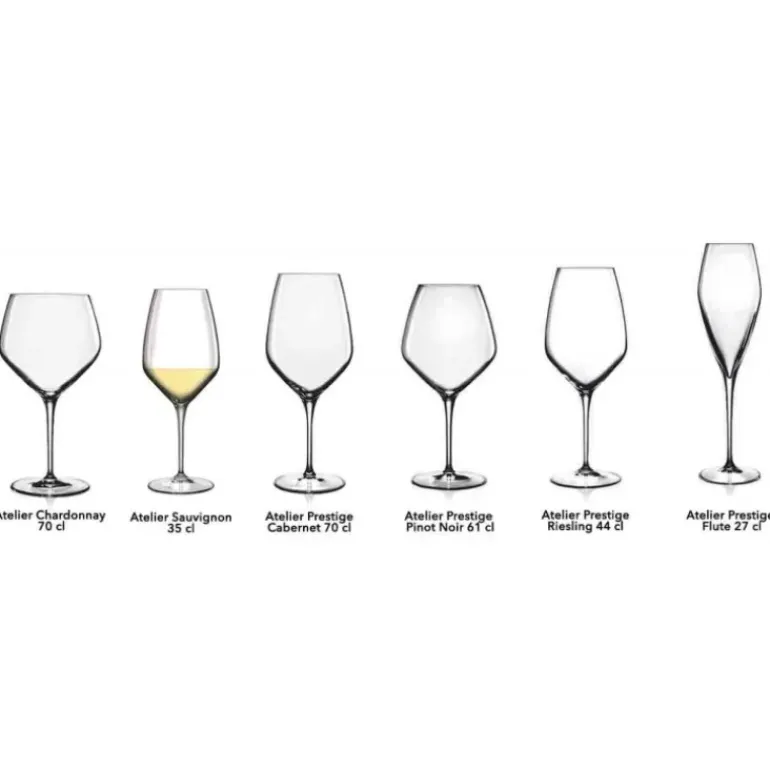 Verre à Vin Blanc Riesling/Tocai 44 cl (x6) Luigi Bormioli ATELIER