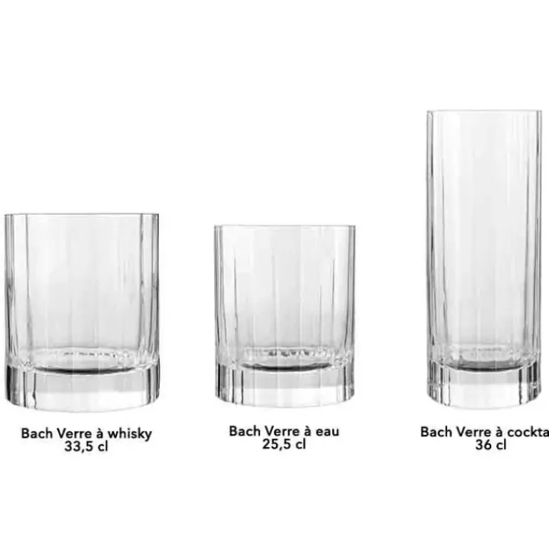 Verre Cocktail 36 cl (x6) Luigi Bormioli BACH