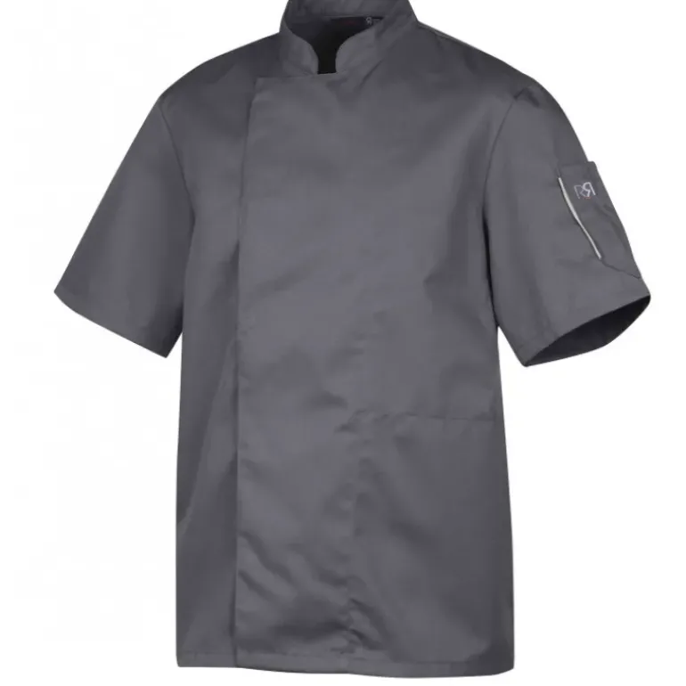 Veste de Cuisine Mixte Anthracite NERO T.6 Robur