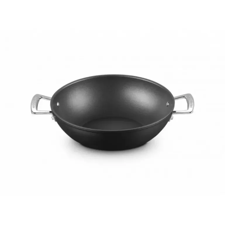 Wok 28 cm Anti-Adhérent Les Forgées Le Creuset